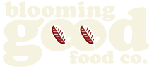 Logo Blooming Good Food